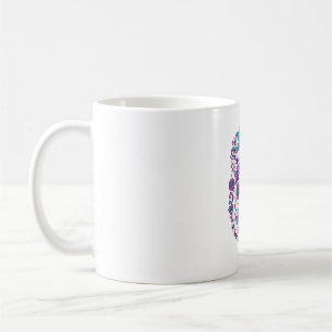 Caneca De Café Cheiro de Unicórnio Espírito de Unicórnio Colorido
