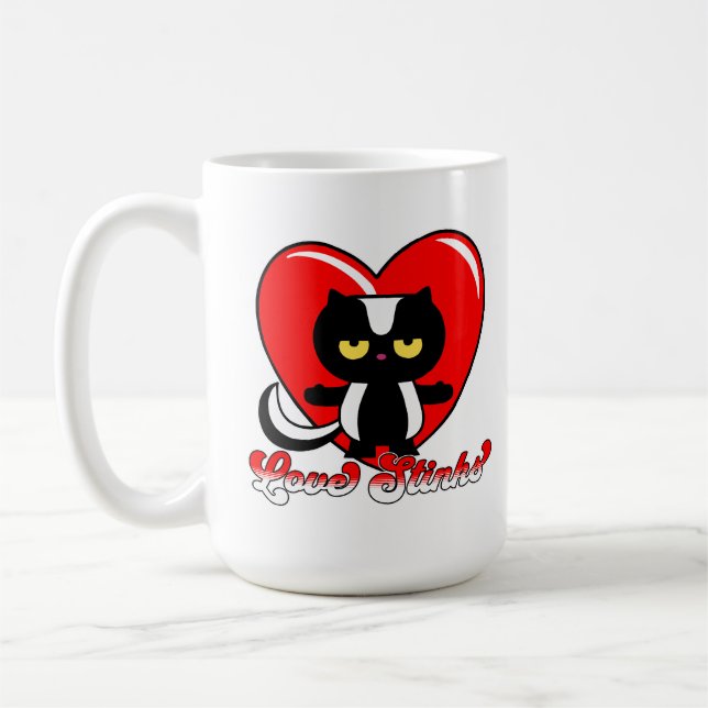 Caneca De Café Cheiros de Amor Retroativo (Esquerda)