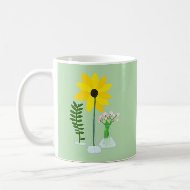 Caneca De Café Chemistry Sunflower (Esquerda)