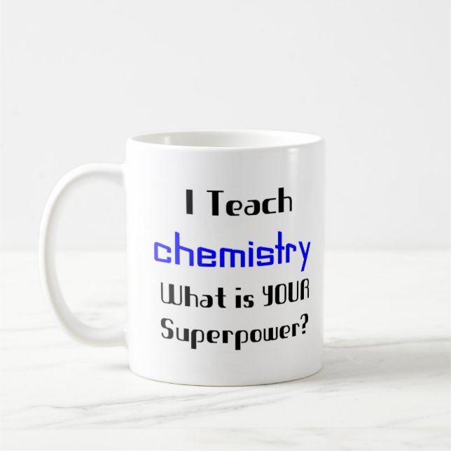 Caneca De Café chemistry teach (Esquerda)