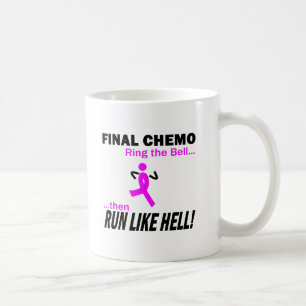 Caneca De Café Chemo final funciona muito - cancro da mama
