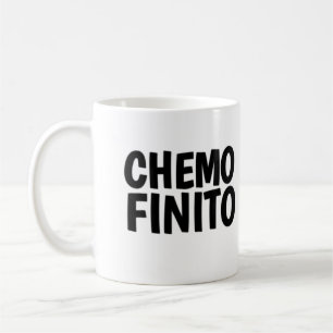 Caneca De Café Chemo finito, fim da quimio 