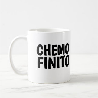 Caneca De Café Chemo finito, fim da quimio 