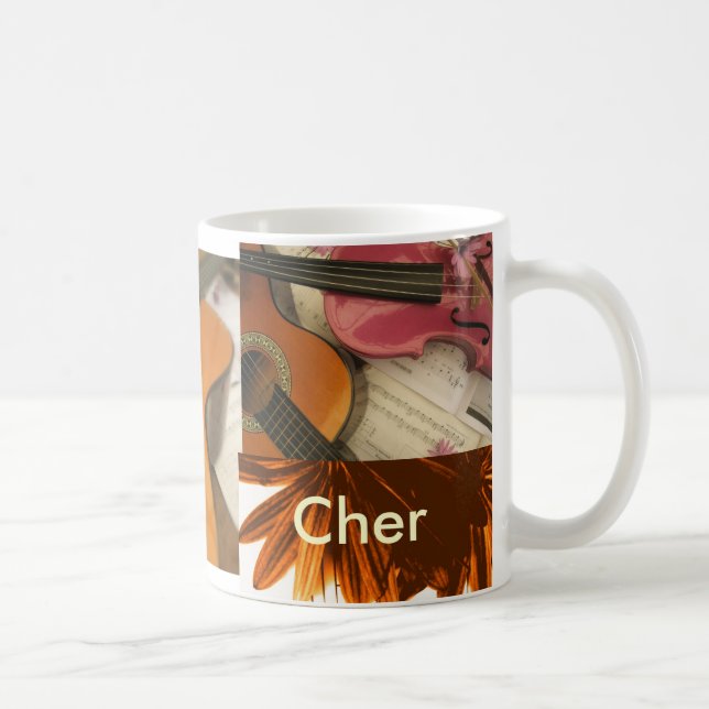 Caneca De Café Cher (Direita)