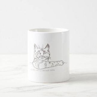 Caneca De Café Chera gosta do que vê