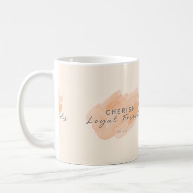 Caneca De Café Cherish Loyal Amigos: Sua 💖 Perfeita De Café (Esquerda)