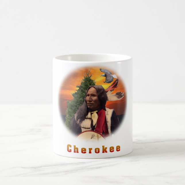 Caneca De Café Cherokee (Centro)