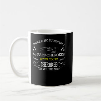 Caneca De Café Cherokee for proud native American Cherokee Indian