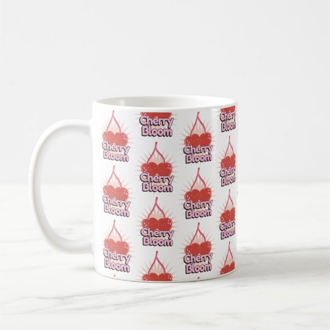 Caneca De Café Cherry Bloom (Esquerda)