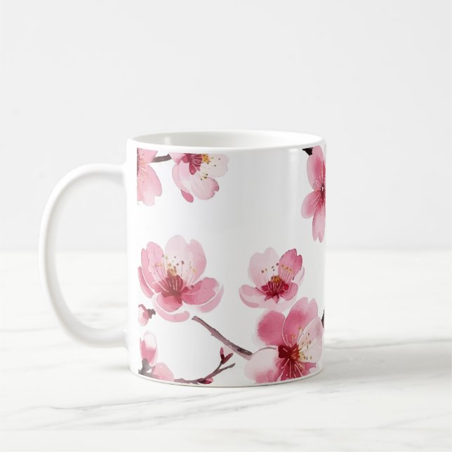 Caneca De Café Cherry Blossom (Esquerda)