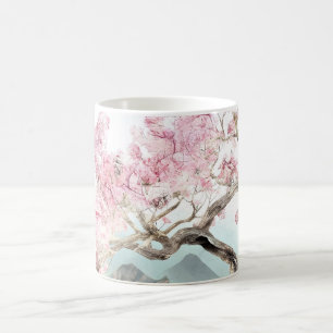 Caneca De Café Cherry Blossom Serenade