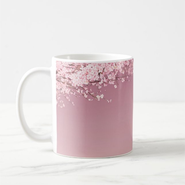 Caneca De Café Cherry Blossom Spring Mug - Japanese Elegance (Esquerda)