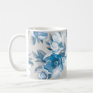 Caneca De Café Cherry Blossom Watercolor: Pat da Árvore da Maçã s