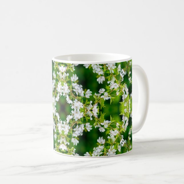 Caneca De Café Cherry Blossoms (Frente Esquerda)