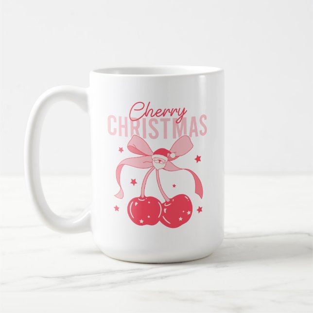 Caneca De Café Cherry Christmas Mugs (Esquerda)
