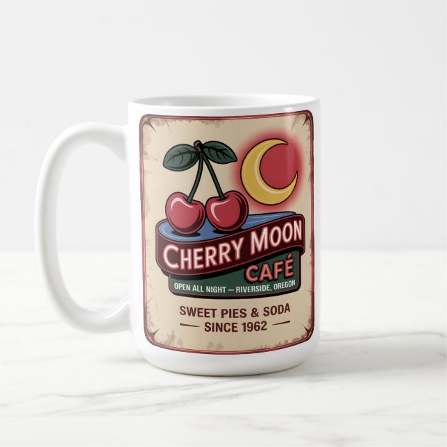 Caneca De Café Cherry Moon Café (Esquerda)