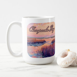 Caneca De Café Chesapeake Bay Annapolis Maryland Virginia Sunrise