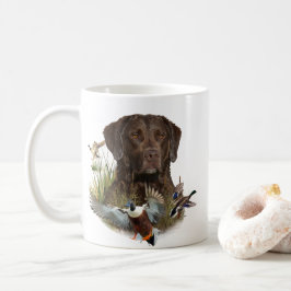 Caneca De Café Chesapeake Bay Retriever, Arte