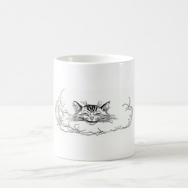 Caneca De Café Cheshire Cat (Alice no País das Maravilhas) (Centro)