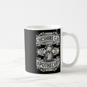 Caneca De Café Cheshire Cat - Alice No Wonderland Vintage Book De