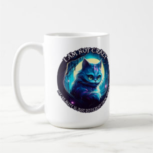 Caneca De Café Cheshire Cat. Eu não sou louco