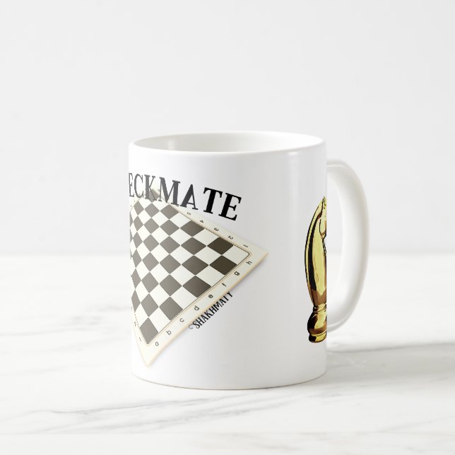 Caneca De Café Chess Checkmate Ultimate Mug (Frente Esquerda)
