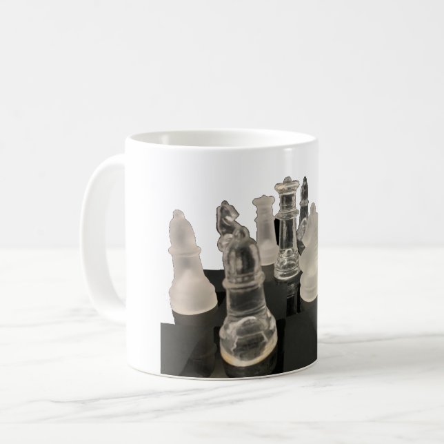 Caneca De Café Chess Classic Mug. (Frente Esquerda)