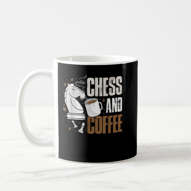 Caneca De Café Chess Coffee  (Esquerda)