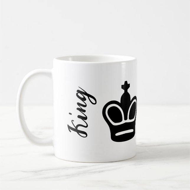 Caneca De Café Chess King (Esquerda)