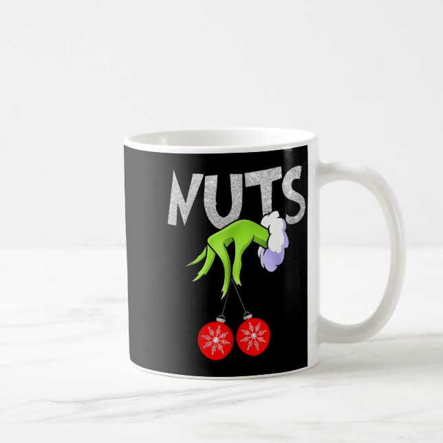 Caneca De Café Chest Nuts Matching Chestnuts Christmas Snow Coupl (Direita)