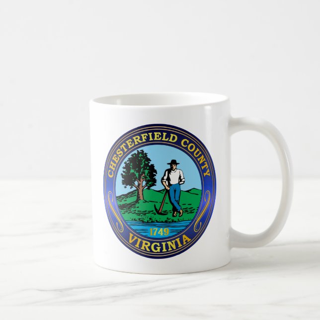 Caneca De Café Chesterfield County (Direita)