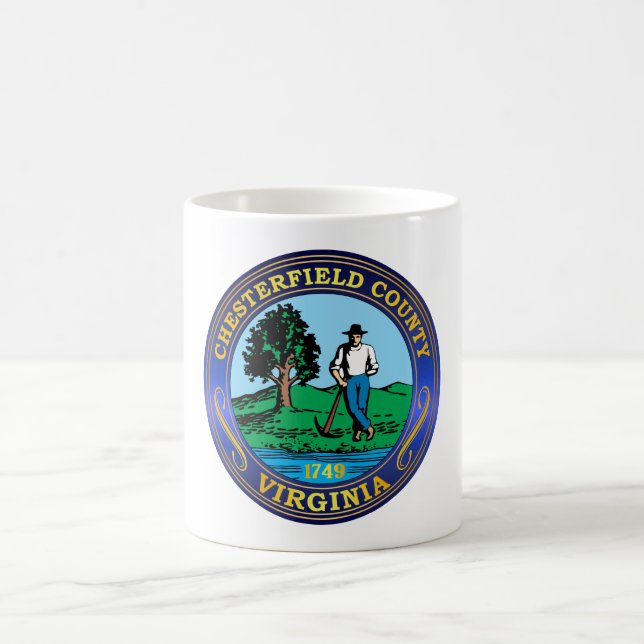 Caneca De Café Chesterfield County (Centro)