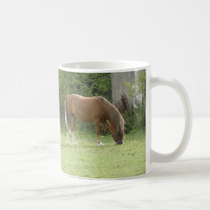 Caneca De Café Chestnut Brown Horse Grazing Mug