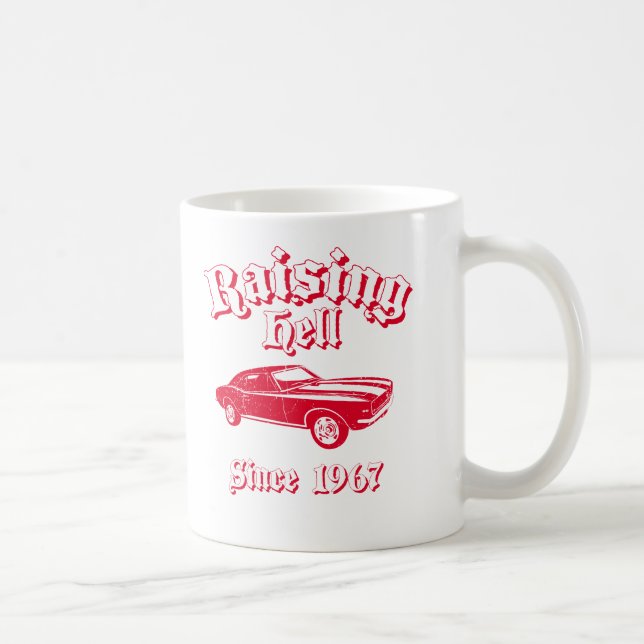 Caneca De Café Chevrolet Camaro 1967 SS 396 (Direita)