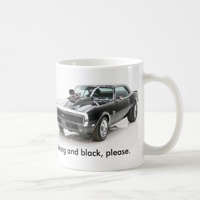 Caneca De Café Chevrolet Camaro 1968 RS SS II (Direita)