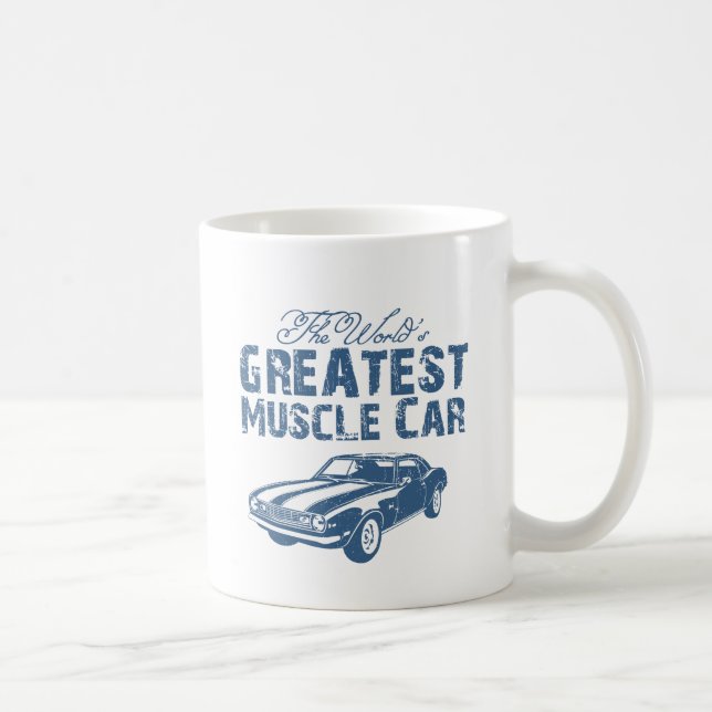 Caneca De Café Chevrolet Camaro 1968 Z28 (Direita)