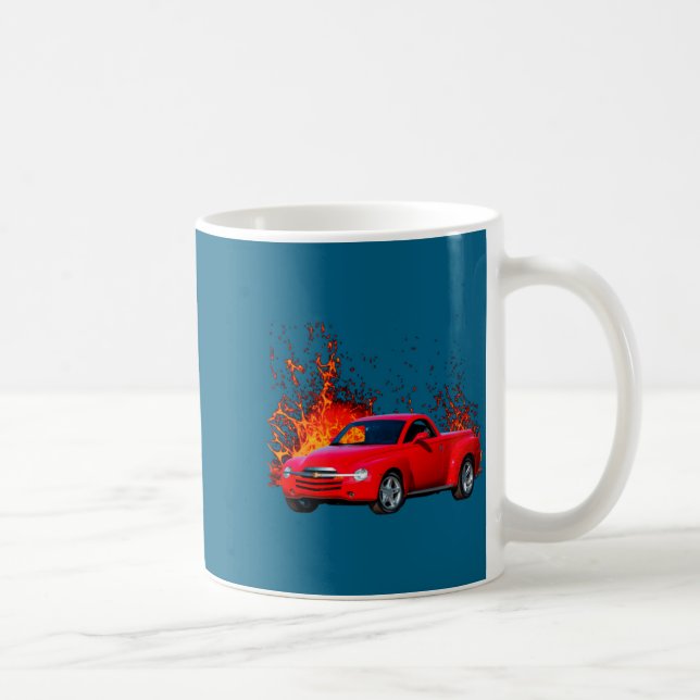 Caneca De Café Chevy 2004 Chevy Ssr  (Direita)