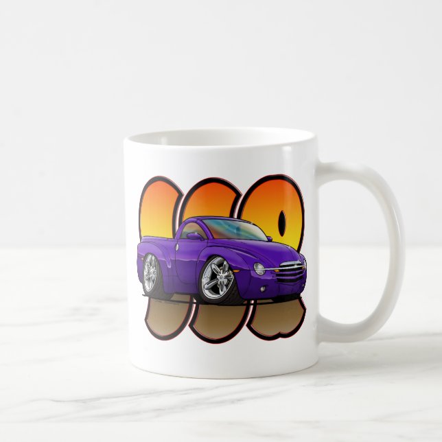 Caneca De Café Chevy roxo SSR (Direita)