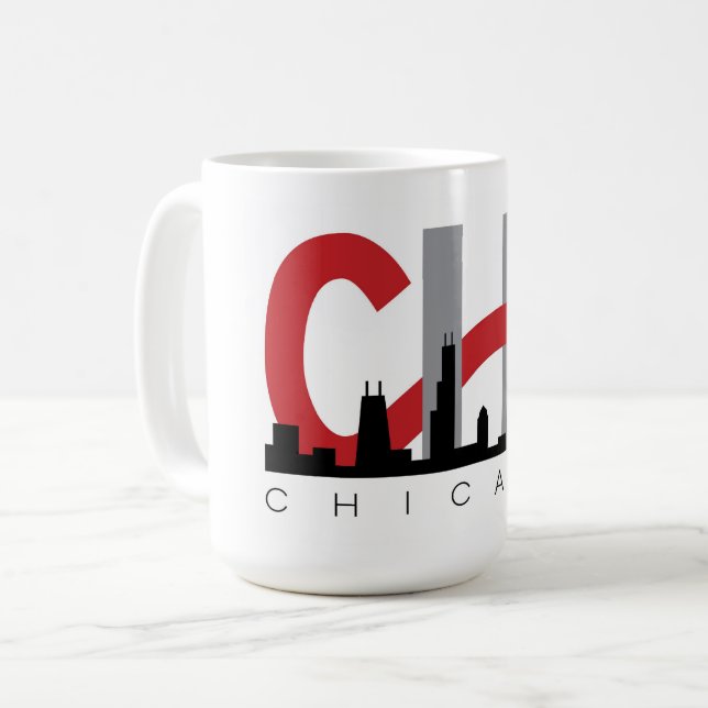 Caneca de Café CHI (Frente Esquerda)