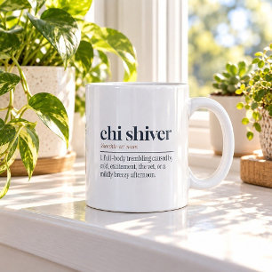 Caneca de Café Chi Shiver Treme Com Uma Brisa Leve