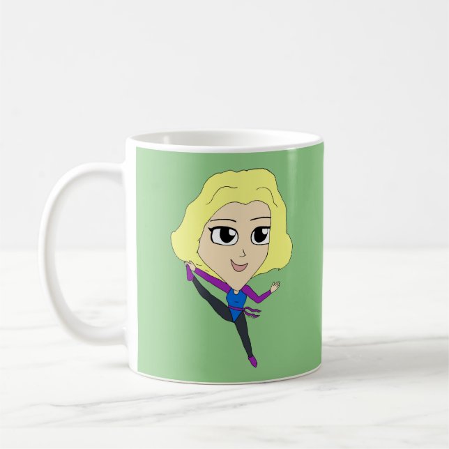 Caneca De Café chibi (Esquerda)