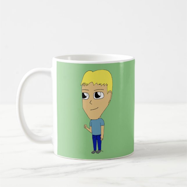 Caneca De Café chibi (Esquerda)