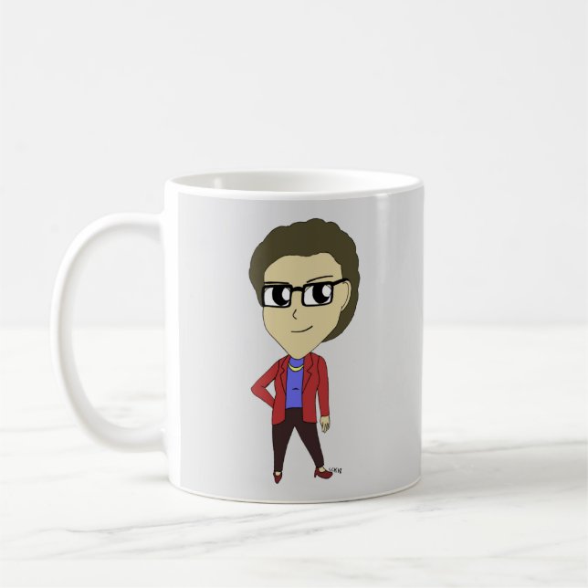 Caneca De Café chibi (Esquerda)