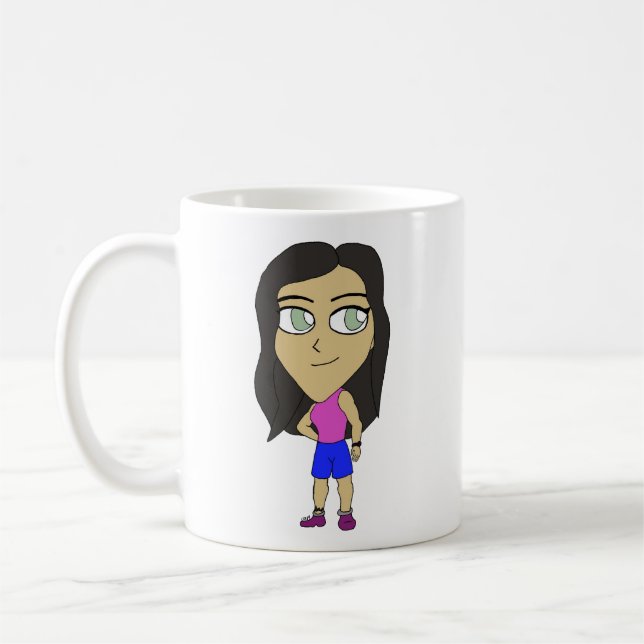 Caneca De Café chibi (Esquerda)