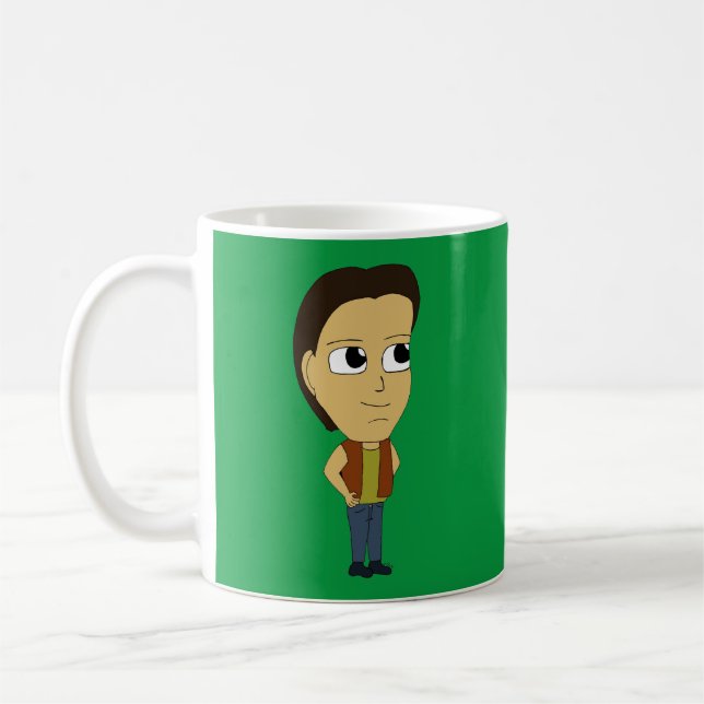 Caneca De Café chibi (Esquerda)