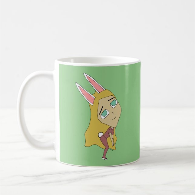 Caneca De Café chibi bunnygirl (Esquerda)