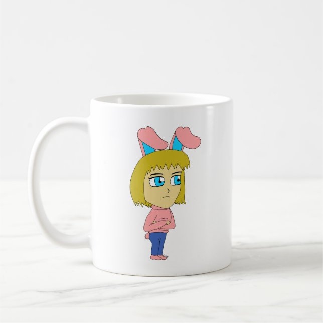 Caneca De Café chibi bunnygirl (Esquerda)