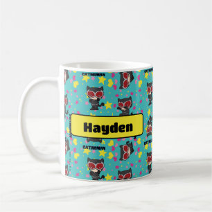 Caneca De Café Chibi Catwoman Pattern