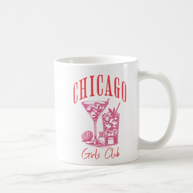 Caneca De Café chicago bachelorette (Direita)