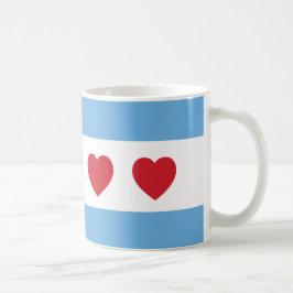 Caneca De Café Chicago Love | Mug | Chicago Souvenir